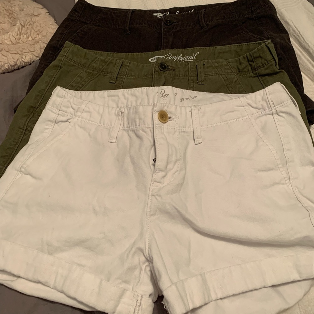 Women’s Old Navy Boyfriend Shorts Size 4 Set/Lot